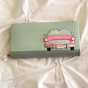 Kate Spade Pink Car Lacey Wallet
